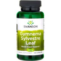 Swanson Gymnema Sylvestre 400mg 100kaps Gurmar - suplement diety