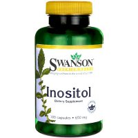 Swanson Inositol 650mg 100kaps Inozytol - suplement diety