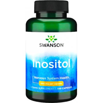 Swanson Inositol 650mg 100kaps Inozytol - suplement diety Witamina B8