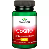 Swanson Koenzym Q10 100mg 100kaps softgels CoQ10 - suplement diety