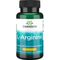 Swanson L-Arginina 500mg 100kaps - suplement diety