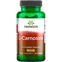 Swanson L-karnozyna 500mg 60kaps - suplement diety