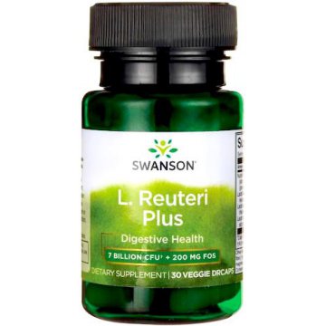 Swanson L.Reuteri Plus rhamnosus+acidophilus 30DRcap vege Probiotyk - suplement diety