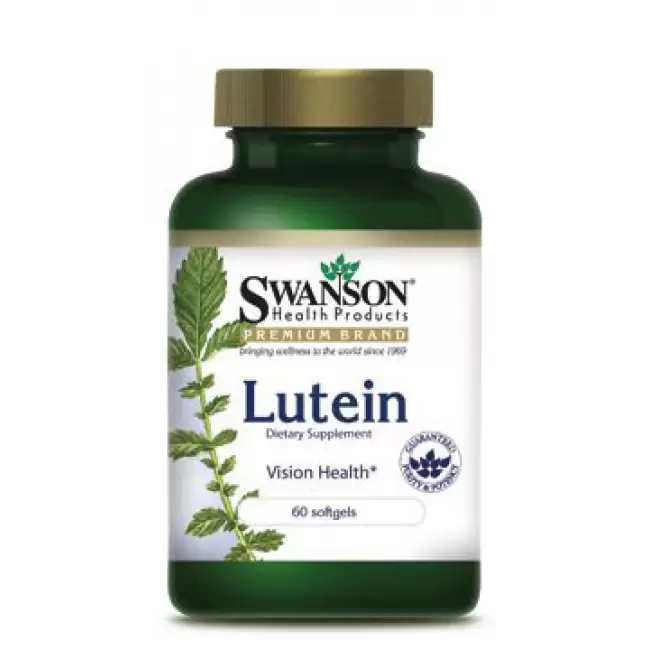 Swanson Luteina 20mg 60kaps (estry) - suplement diety