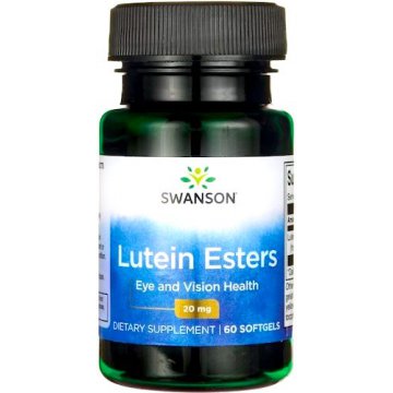 Swanson Luteina 20mg 60kaps (estry) - suplement diety