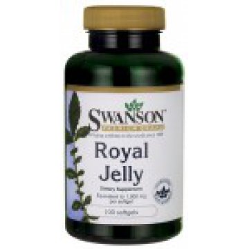 Swanson Mleczko Pszczele Royal Jelly 100 kapsułek żelowych - suplement diety