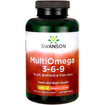 Swanson Multi Omega 3-6-9 120kaps - suplement diety