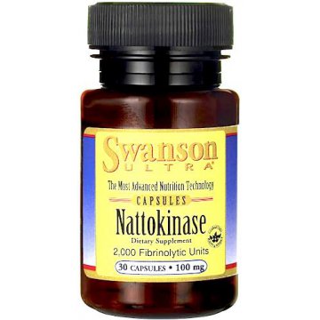 Swanson Nattokinase 100mg 30kaps Nattokinaza - suplement diety