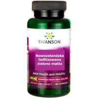 Swanson Nowozelandzka liofilizowana zielona małża 500mg 60kaps - suplement diety