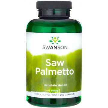 Swanson Saw Palmetto 540mg 250kaps Palma Sabałowa - suplement diety
