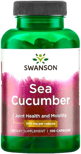 Swanson Sea Cucumber Strzykwa 500mg 100kaps (ogórek morski) - suplement diety
