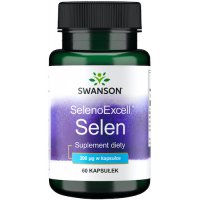 Swanson SelenoExcell 200mcg 60kaps - suplement diety Antyoksydant