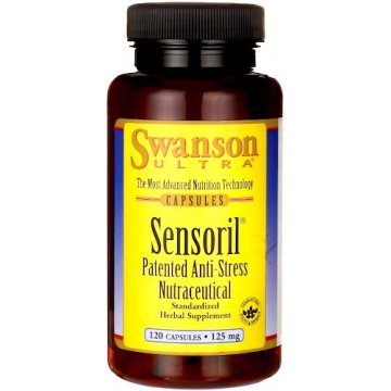 Swanson Sensoril Anti-Stress Nutraceutical 125mg 120tabs - suplement diety