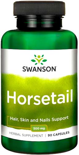 Swanson Skrzyp polny Horsetail 500mg 90kaps - suplement diety
