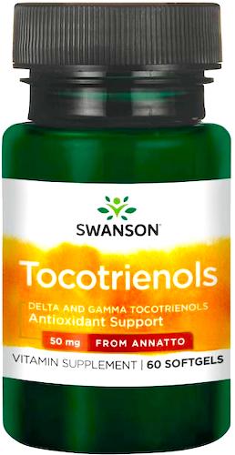 Swanson Tokotrienole DeltaGold z Annatto 50mg 60kaps - suplement diety