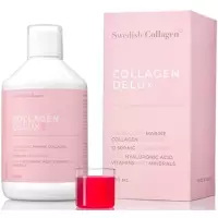 Swedish Nutra Kolagen Deluxe Marine peptydy 500ml 12500mg - suplement diety Rybi Morski Kwas Hialuronowy
