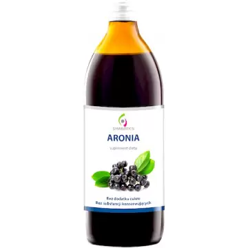 Symbiotics Aronia Sok z Aronii 500ml bez konserwantów i cukru - suplement diety