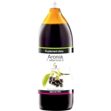 Symbiotics Aronia Sok z Aronii 1000ml bez konserwantów i cukru - suplement diety