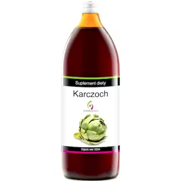 Symbiotics Karczoch Sok z Karczocha 1000ml 100% bez konserwantów i cukru - suplement diety