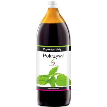 Symbiotics Pokrzywa Sok z Pokrzywy 1000ml bez konserwantów i cukru - suplement diety