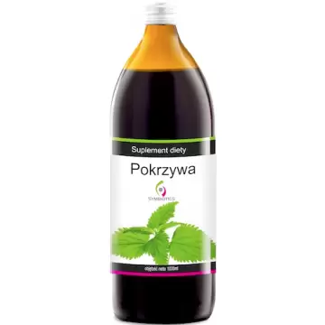 Symbiotics Pokrzywa Sok z Pokrzywy 1000ml bez konserwantów i cukru - suplement diety