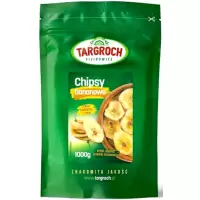 Targroch Chipsy Bananowe 1000g 1kg Błonnik