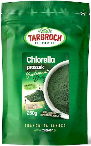 Targroch Chlorella 250g proszek Algi - suplement diety