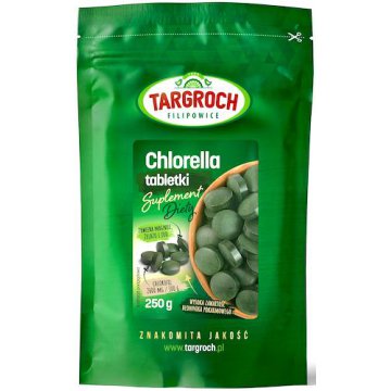 Targroch Chlorella 250g tabletki (ca.1000szt.) Algi - suplement diety