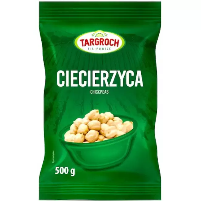 Targroch Cieciorka ziarno 500g Ciecierzyca Błonnik na Hummus