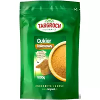 Targroch Cukier kokosowy 1000g (1kg) Niski Indeks Glikemiczny IG=35 Naturalny z Kokosa