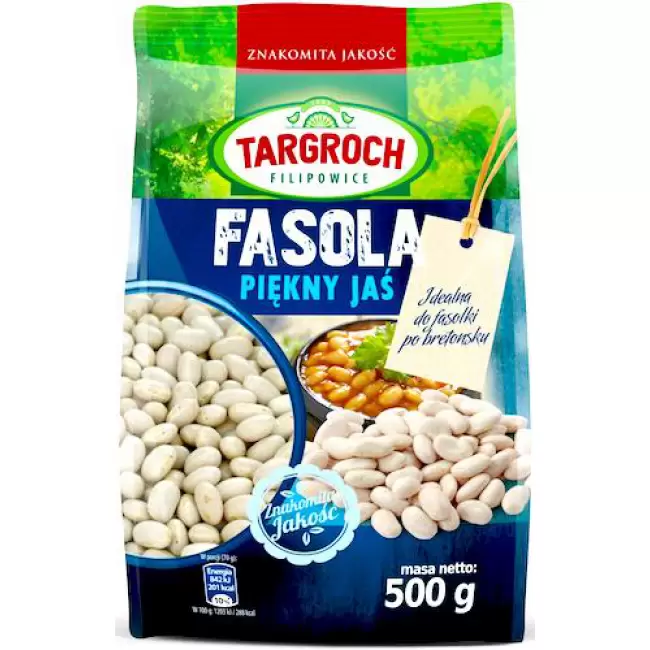 Targroch Fasola Biała Piękny Jaś 500g