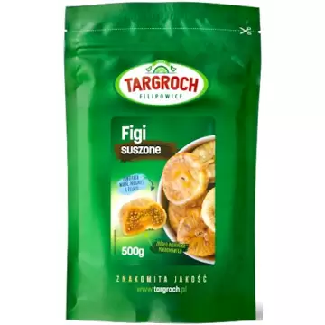 Targroch Figi suszone 500g Figa Błonnik Wapń Magnez Potas