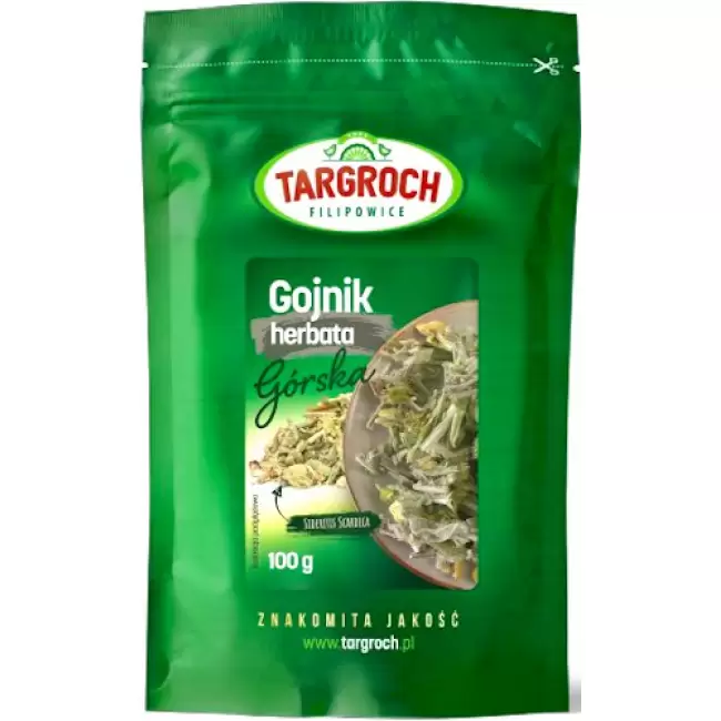 Targroch Gojnik suszony 100g herbata górska proszek szałwia libańska