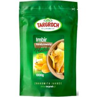 Targroch Imbir kandyzowany 1kg płatek 1000g