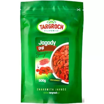 Targroch Jagody Goji suszone na słońcu 500g