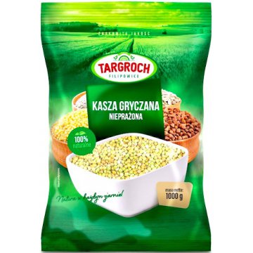 Targroch Kasza gryczana niepalona Polska 1000g nieprażona