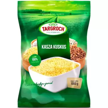 Targroch Kasza kuskus 1000g z pszenicy durum Błonnik