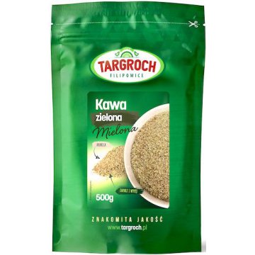 Targroch Kawa zielona mielona Arabica 500g