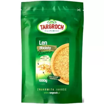 Targroch Len ziarno złoty - siemię lniane złociste 1000g (1kg)