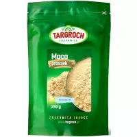 Targroch MACA sproszkowany korzeń macy 250g - suplement diety Aminokwasy Wapń Żelazo