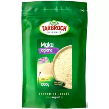 Targroch Mąka jaglana 1000g Białko Błonnik Magnez Cynk Żelazo