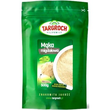 Targroch Mąka migdałowa z migdałów prażonych 500g