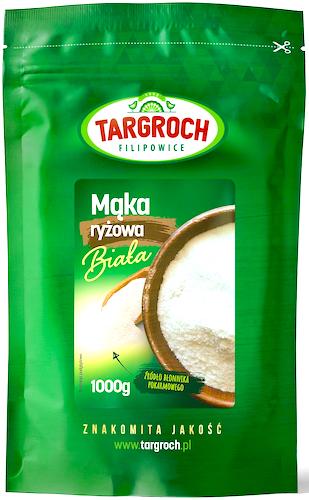 Targroch Mąka Ryżowa biała 1000g (1kg)