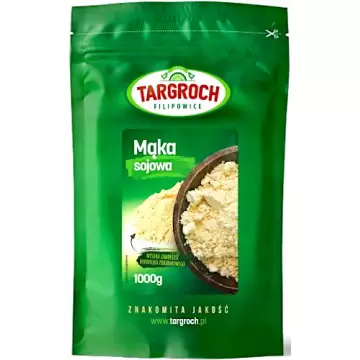 Targroch Mąka sojowa 1000g (1kg) Błonnik, Soja do wypieków