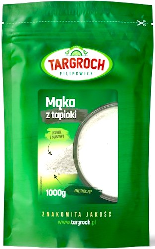 Targroch Mąka z tapioki 1000g (1kg) Skrobia z Manioku