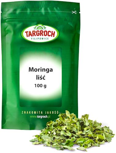 Targroch Moringa Oleifera Suszone Liście Herbatka z Liści 100g