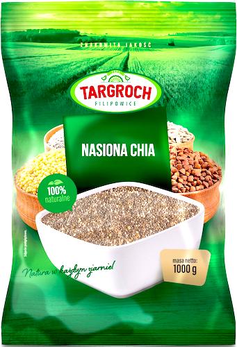Targroch Nasiona Chia - szałwia hiszpańska 1kg (1000g)