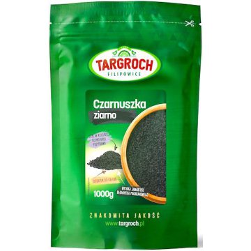 Targroch Nasiona Czarnuszki 1kg Ziarno 1000g Błonnik