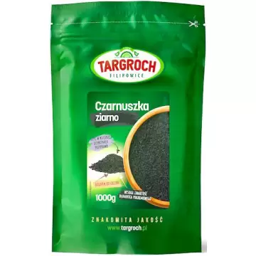 Targroch Nasiona Czarnuszki 1kg Ziarno 1000g Błonnik