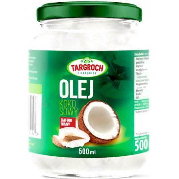 Targroch Olej kokosowy rafinowany 500ml bezzapachowy